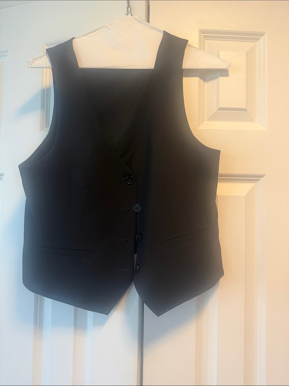 Express Black Tailored Women's Vest